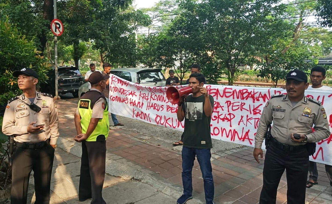 Mahasiswa Dorong Komnas HAM Ungkap Pelaku Peluru Tajam